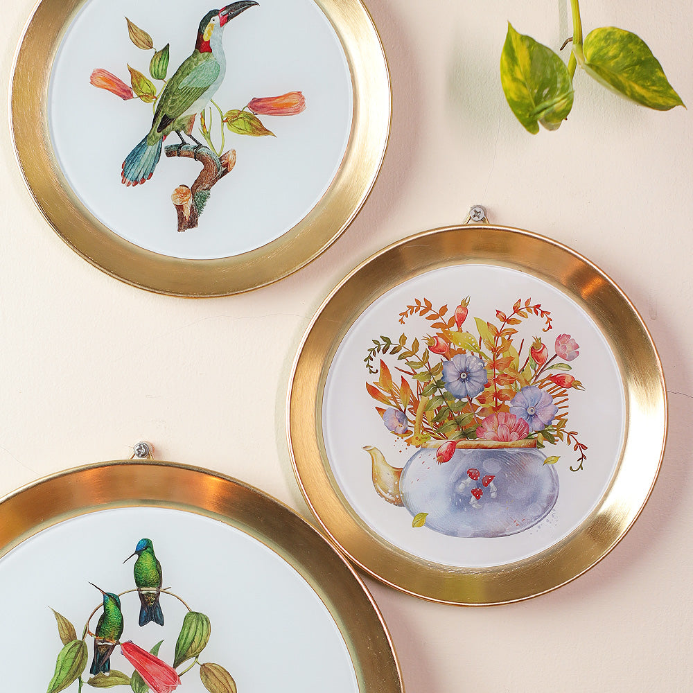 Garden Tea Time Wallplate