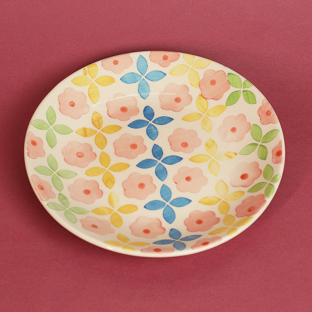 Colorful dessert plates hotsell