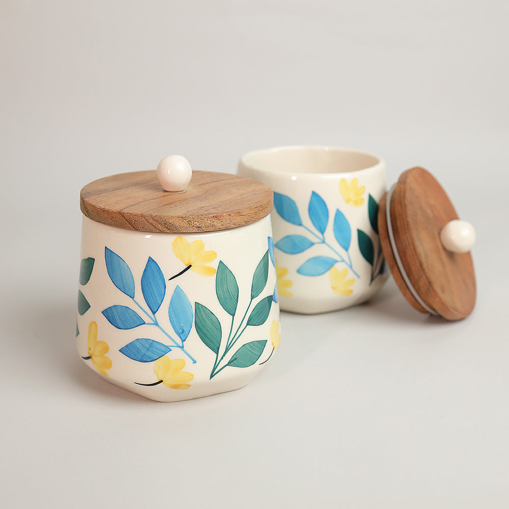 Meadow Sunshine Storage Jar