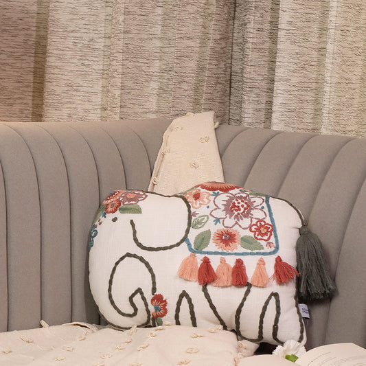 Wild Wonder Elephant Pillow